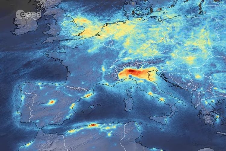 NASA, ESA DAN JAXA Kolaboraksi Pengumpulan Data Satelit dari dampak Covid-19