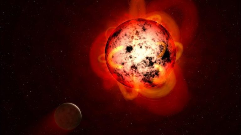 Proses Terbentuknya Planet Raksasa Di Bintang Katai Merah