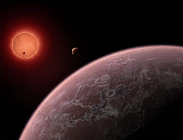 Proses Terbentuknya Planet Raksasa Di Bintang Katai Merah