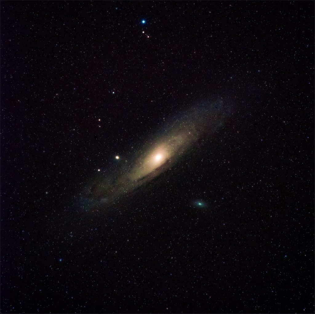 Sejarah dan Awal pembentukan Galaksi Andromeda