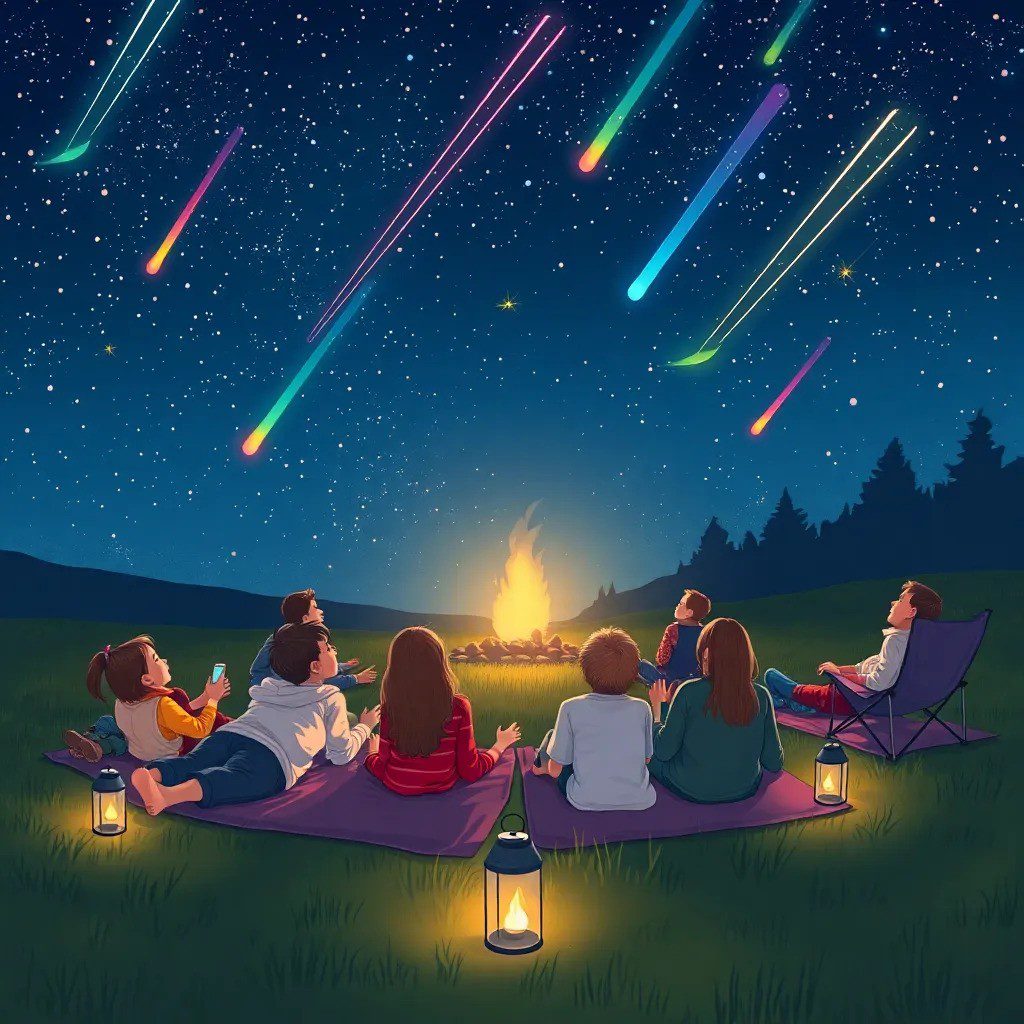 menyaksikan hujan meteor leonid