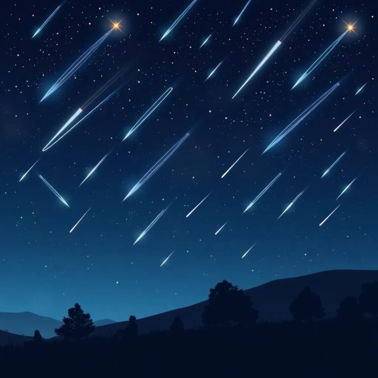 Rahasia di Balik Keindahan Hujan Meteor Leonid
