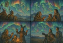 Aurora dalam Mitologi dan Sejarah: Kisah Magis Cahaya Langit dari Berbagai Budaya Dunia Aurora dalam Mitologi dan Sejarah