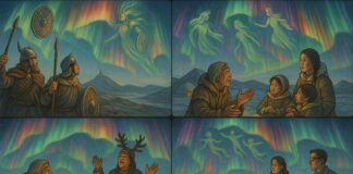 Aurora dalam Mitologi dan Sejarah: Kisah Magis Cahaya Langit dari Berbagai Budaya Dunia Aurora dalam Mitologi dan Sejarah