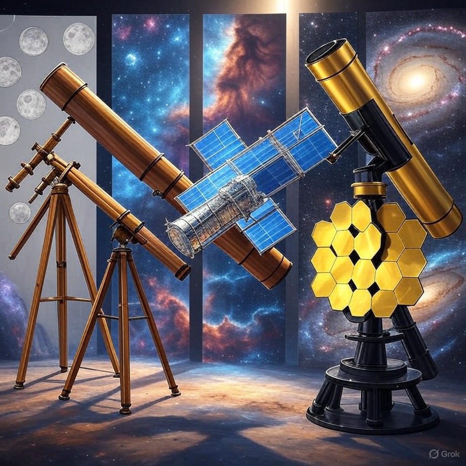 Sejarah dan Evolusi Teleskop: Dari Galileo hingga James Webb